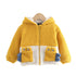 Winter children's hooded cartoon coat