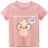 Summer girls chicken short sleeves