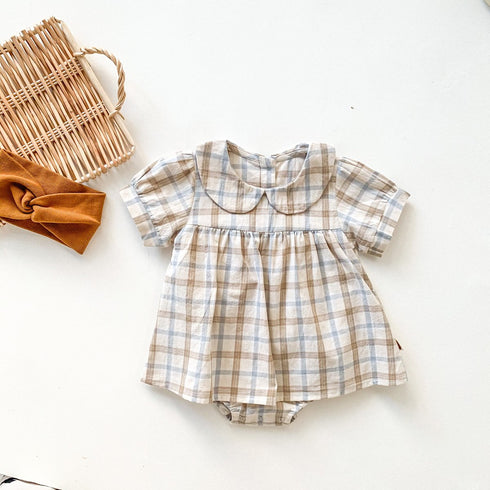 Summer Baby Triangle Ha Yi Foreign-style Short-sleeved Climbing Clothing