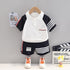 Boys summer short sleeve t-shirt suit