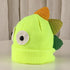 Autumn and winter dinosaur monster children's knitted wool cap 18.5-20.4 inch