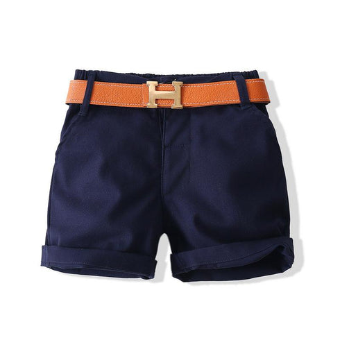 Boy's Coconut Fashion Beach Wind Short Sleeve Set