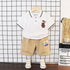 Bear Short Sleeve Two Piece Set