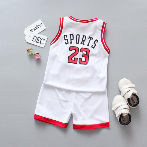 Summer Children's Basketball Suit