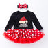 Christmas Baby Long Sleeve Ha Dress Jacket Climbing Dress Infant Festival Suit