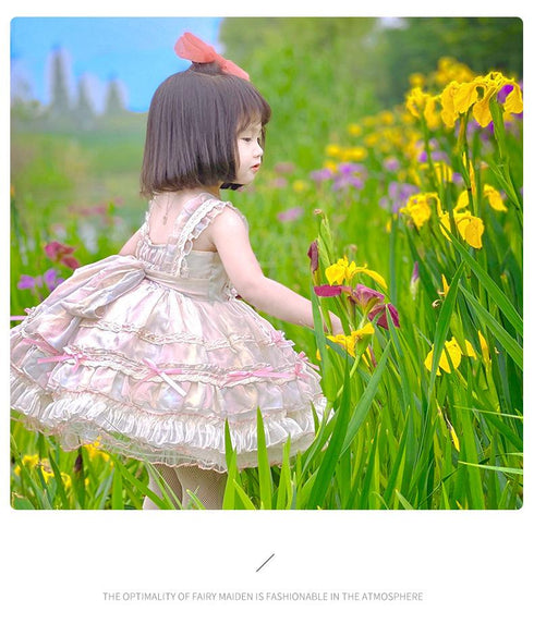 Girls Dress Summer Girls Princess Dress Lolita Skirt