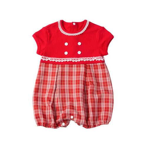 Christmas baby jumpsuit
