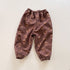 Children's corduroy pants one plus velvet padded baby casual pants