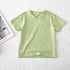 Solid color T-shirt half sleeve candy short sleeve