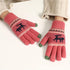 Fawn plus velvet padded cold-proof warm riding gloves