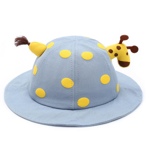 Children's fawn cartoon sunscreen hat, Circumference 19-21 in