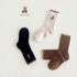 Spring and Autumn Double Needle Bear Embroidered Baby Socks Cartoon Bunny Socks