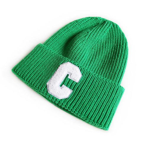 Letter C Wool Beanie