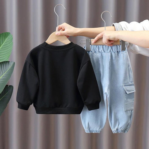 Children's Foreign-style Wei Yi Two-Piece Set