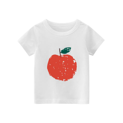 Summer girls fruit short sleeves