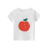 Summer girls fruit short sleeves