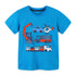 Summer Boys Truck Printed Short Sleeve