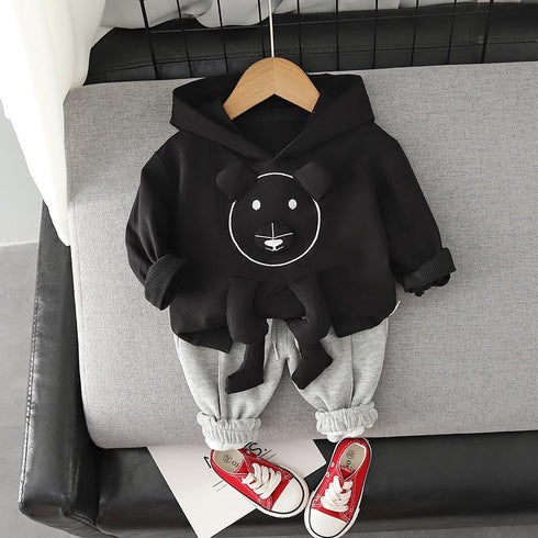 Spring and Autumn Children's Sports Two-Piece Set