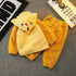Baby boy plus velvet cartoon pajamas set home clothing two-piece set