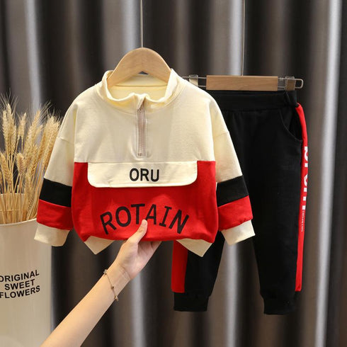 Spring and Autumn Boys Suit