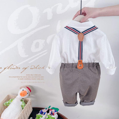Boys' Bow Tie Shirt Set