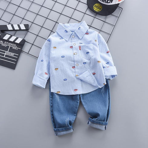 Children's Shirt Two-Piece Set