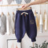 Winter velvet loose sports pants