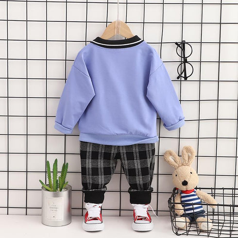 Spring and Autumn Boys Sports Suit