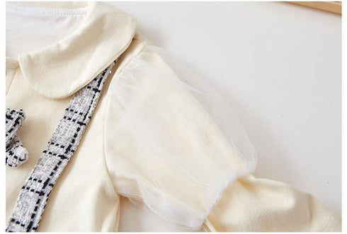 Baby's Autumn Jumpsuit Baby Girl's Ha Jacket Gown