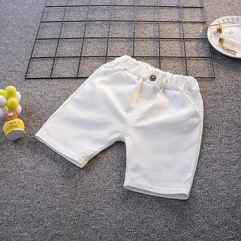 Summer children's short sleeve pants two-piece set