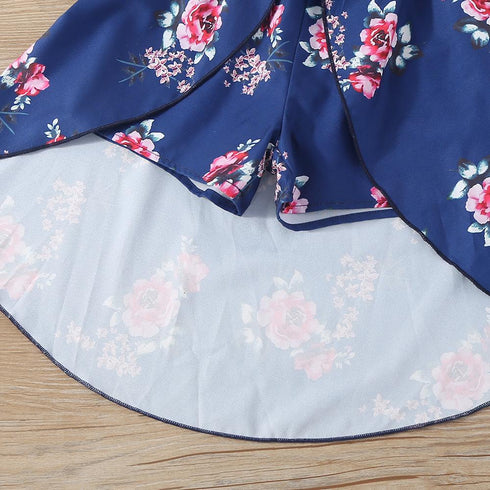 Summer girls fashion ruffled skirt