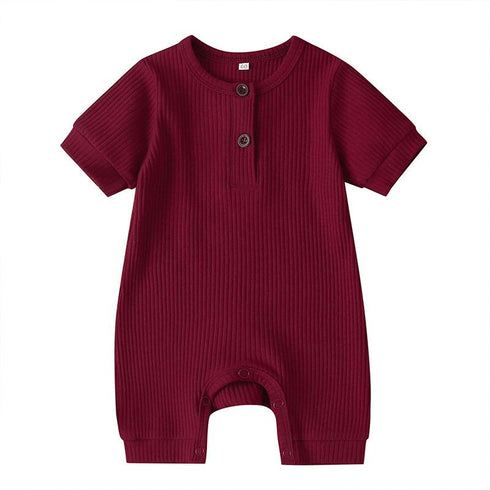 Children's clothing summer short sleeve jumpsuit