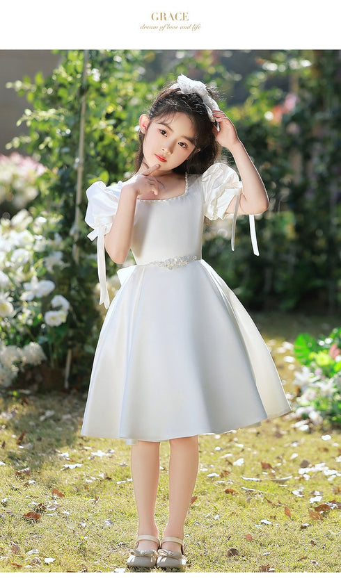 Girls Foreign Dress Dress Summer Girl Princess Dress Wedding Flower Girl Dress