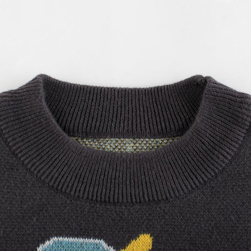 Spring Dinosaur Children's Sweater