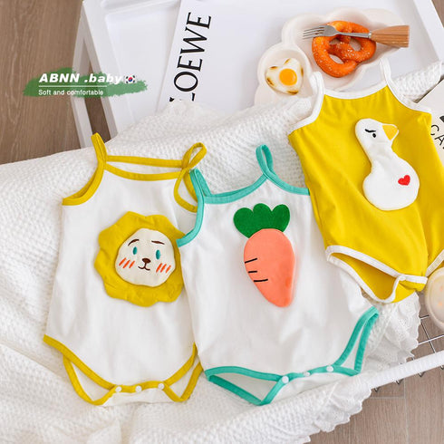 Cute Vegetable Animal Wrapped Sling Bag Fart Coat