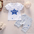 Summer Boy's Five-pointed Star Short Sleeve