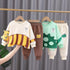 Boys autumn and winter cartoon vests two-piece set