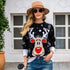 Christmas Sweater Women's Knit Top