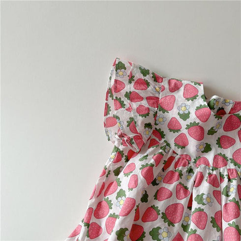 Strawberry Dress Summer Dress Princess Dress