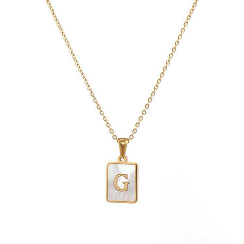 Cube Fritillaria Pendant Necklace