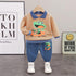 Boys spring and autumn suit two-piece set