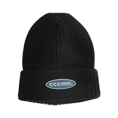 Autumn and winter candy-colored baby warm wool cap 18.8-21.2 inches