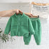 Children's winter clothing plus velvet leisure sports suit