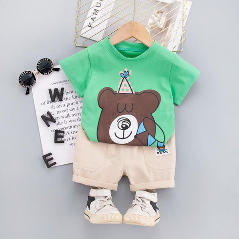 Children's Short Sleeve Shorts Set