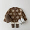 Autumn Winter Bear Sweater Coat Cartoon Crewneck Knitted Cardigan