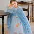 Cloak two-piece gauze skirt snowflake princess skirt