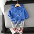 Spring and Autumn Children's Sports Two-Piece Set