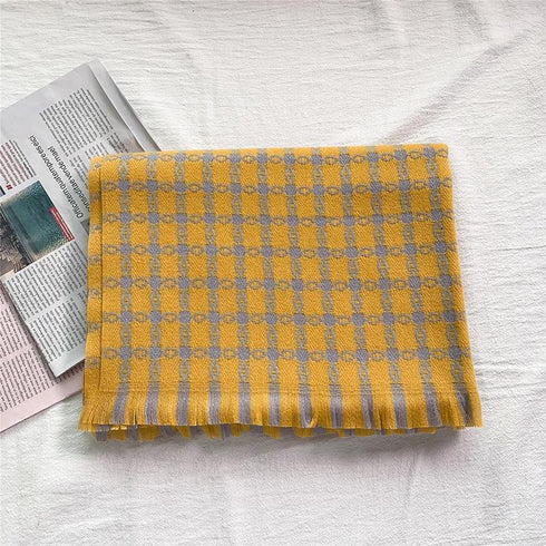 Womens Large Cashmere Scarf