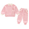 Spring And Autumn Girls Leisure Foreign-style Zipper Set