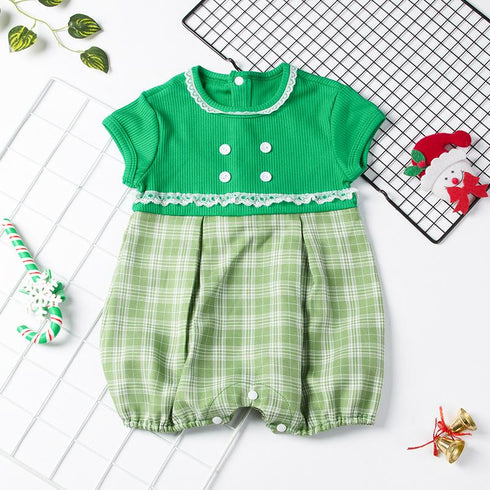 Christmas baby jumpsuit